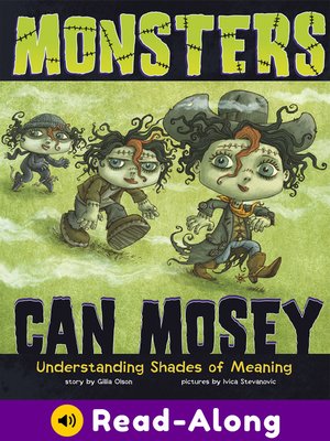 cover image of Monsters Can Mosey